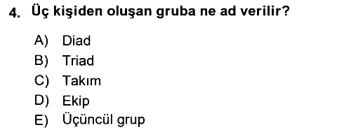 Türkiye´nin Toplumsal Yapısı 2016-2017 Ara Sınav - 4. soru