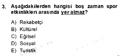 Etkinlik Yönetimi 2013-2014 Dönem Sonu Sınavı - 3. soru