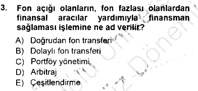 Spor Finansmanı 2012-2013 Dönem Sonu Sınavı - 3. soru