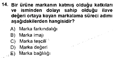 Spor Pazarlaması 2012-2013 Ara Sınav - 14. soru