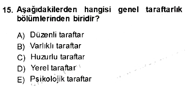 Spor Pazarlaması 2013-2014 Ara Sınav - 15. soru