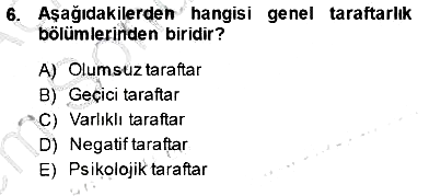 Spor Pazarlaması 2013-2014 Dönem Sonu Sınavı - 6. soru
