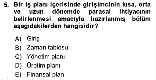 Spor Tesis İşletmesi ve Saha Malzeme Bilgisi 2020-2021 Yaz Okulu Sınavı - 5. soru