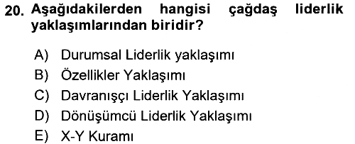 Spor Yönetimi 2016-2017 Ara Sınav - 20. soru
