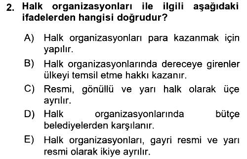 Spor Yönetimi 2017-2018 Ara Sınav - 2. soru