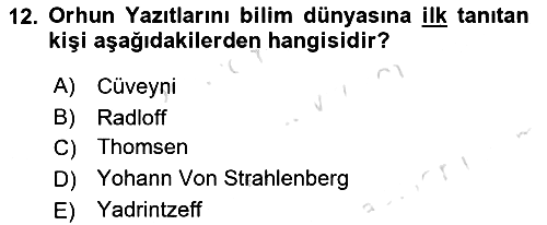 Hukuk Tarihi 2023-2024 Ara Sınav - 12. soru