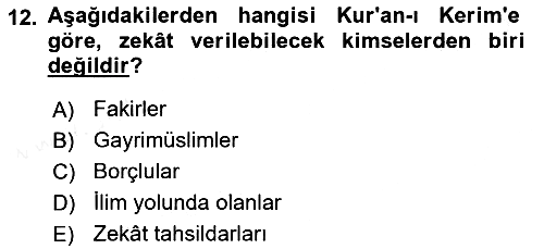 Hukuk Tarihi 2017-2018 Dönem Sonu Sınavı - 12. soru