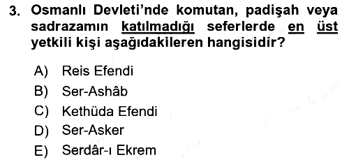 Osmanlı Türkçesi Metinleri 2 2018-2019 Dönem Sonu Sınavı - 3. soru