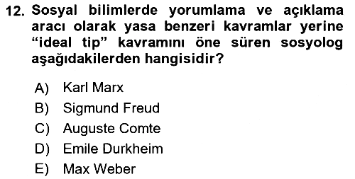 Tarih Metodu 2018-2019 Ara Sınav - 12. soru