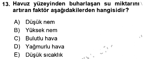 Balık Yetiştiriciliği 2016-2017 3 Ders Sınavı - 13. soru