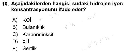 Balık Yetiştiriciliği 2023-2024 Ara Sınav - 10. soru