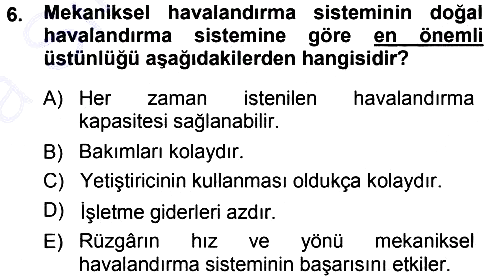 Bitki Su İlişkileri 2013-2014 Ara Sınav - 6. soru