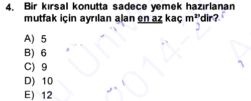 Bitki Su İlişkileri 2014-2015 Ara Sınav - 4. soru