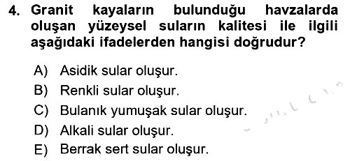 Bitki Su İlişkileri 2022-2023 Ara Sınav - 4. soru