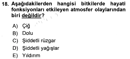 Fitopatoloji 2022-2023 Ara Sınav - 18. soru