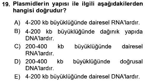 Fitopatoloji 2016-2017 Dönem Sonu Sınavı - 19. soru