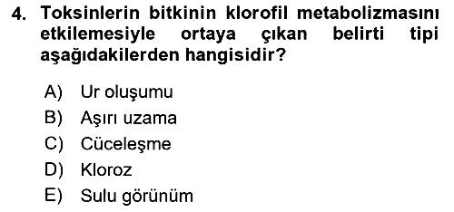 Fitopatoloji 2022-2023 Dönem Sonu Sınavı - 4. soru