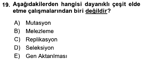 Fitopatoloji 2022-2023 Dönem Sonu Sınavı - 19. soru