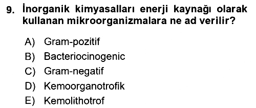 Fitopatoloji 2023-2024 Dönem Sonu Sınavı - 9. soru