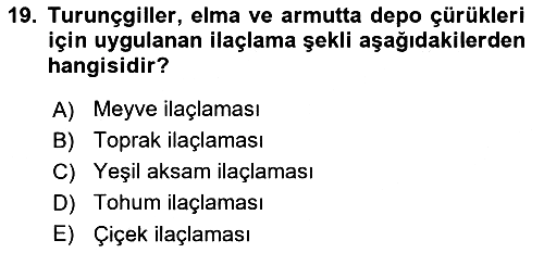 Fitopatoloji 2024-2025 Dönem Sonu Sınavı - 19. soru