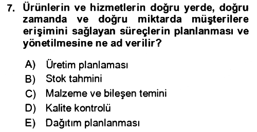 Tarım 4.0 2024-2025 Dönem Sonu Sınavı - 7. soru