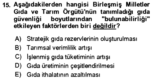 Tarım 4.0 2024-2025 Dönem Sonu Sınavı - 15. soru