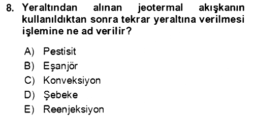 Tarım Alet ve Makinaları 2021-2022 Ara Sınav - 8. soru