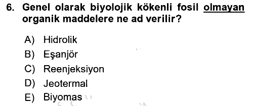 Tarım Alet ve Makinaları 2025-2026 Ara Sınav - 6. soru
