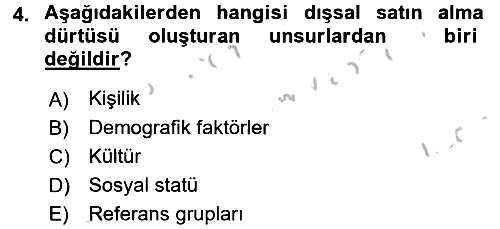 Hizmet Tasarımı 2016-2017 3 Ders Sınavı - 4. soru
