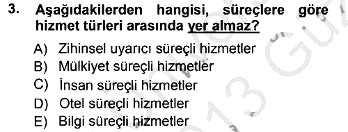 Hizmet Tasarımı 2012-2013 Ara Sınav - 3. soru