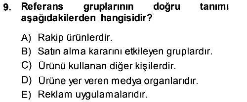 Hizmet Tasarımı 2014-2015 Ara Sınav - 9. soru