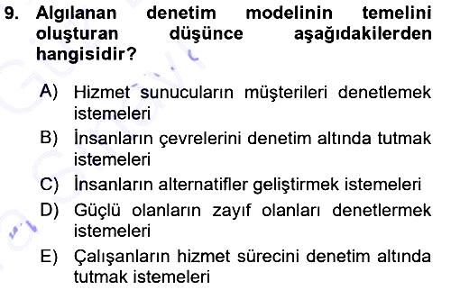 Hizmet Tasarımı 2015-2016 Ara Sınav - 9. soru