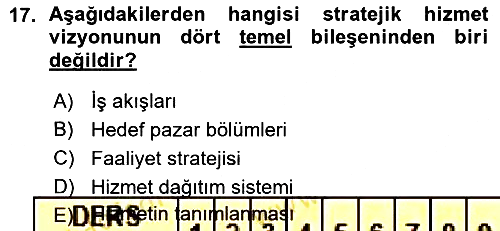 Hizmet Tasarımı 2015-2016 Ara Sınav - 17. soru