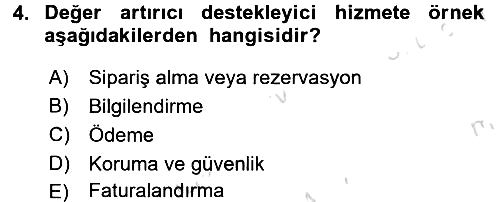 Hizmet Tasarımı 2017-2018 Ara Sınav - 4. soru