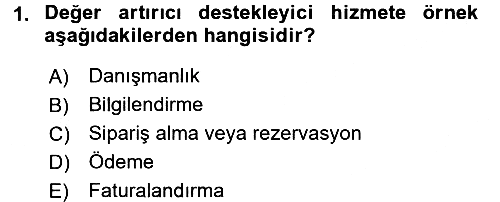Hizmet Tasarımı 2016-2017 Dönem Sonu Sınavı - 1. soru
