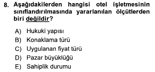 Hizmet Tasarımı 2021-2022 Dönem Sonu Sınavı - 8. soru