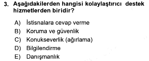 Hizmet Tasarımı 2015-2016 Tek Ders Sınavı - 3. soru
