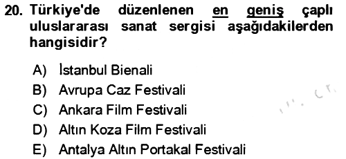 Kongre ve Etkinlik Yönetimi 2023-2024 Dönem Sonu Sınavı - 20. soru