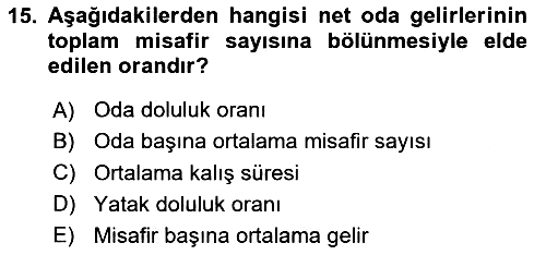 Ön Büro Yönetimi 2020-2021 Yaz Okulu Sınavı - 15. soru