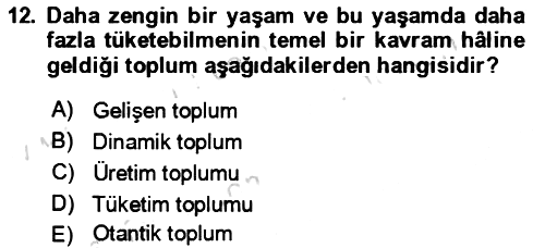 Rekreasyon Yönetimi 2023-2024 Dönem Sonu Sınavı - 12. soru