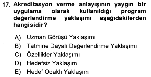 Rekreasyon Yönetimi 2022-2023 Yaz Okulu Sınavı - 17. soru