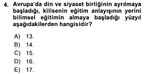 Turizm Tarihi 2021-2022 Ara Sınav - 4. soru