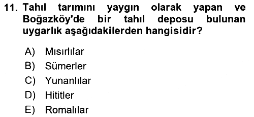 Turizm Tarihi 2021-2022 Ara Sınav - 11. soru