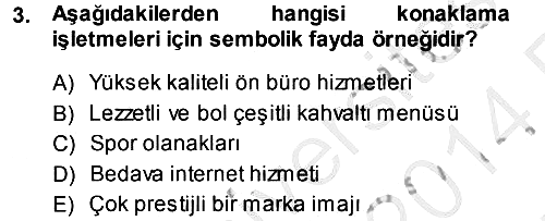 Satış Teknikleri 2013-2014 Ara Sınav - 3. soru