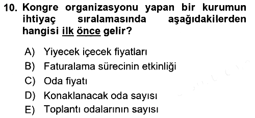 Satış Teknikleri 2018-2019 Dönem Sonu Sınavı - 10. soru