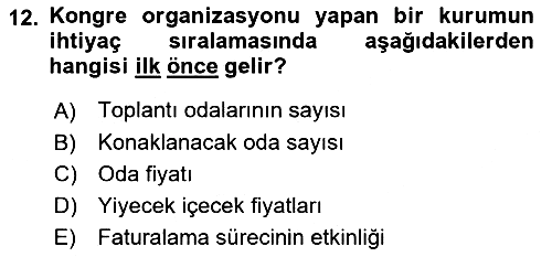 Satış Teknikleri 2023-2024 Yaz Okulu Sınavı - 12. soru