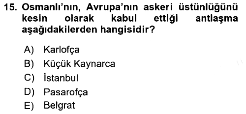 Yeni Türk Edebiyatına Giriş 2 2018-2019 Ara Sınav - 15. soru