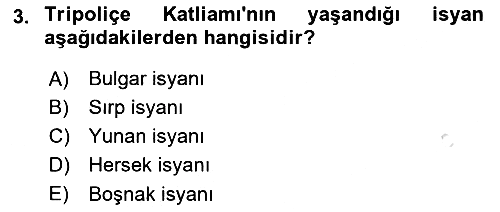 Balkanlarda Siyaset 2020-2021 Yaz Okulu Sınavı - 3. soru