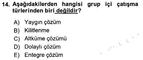 Diş Politika Analizi 2022-2023 Yaz Okulu Sınavı - 14. soru
