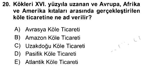 Gelişmekte Olan Ülkelerde Siyaset 2023-2024 Ara Sınav - 20. soru
